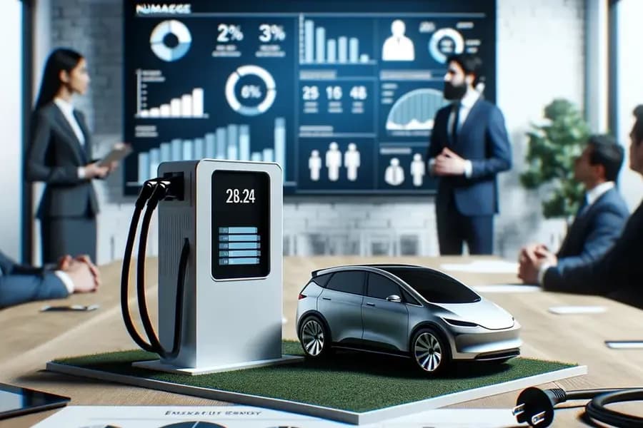 Illustration of an office