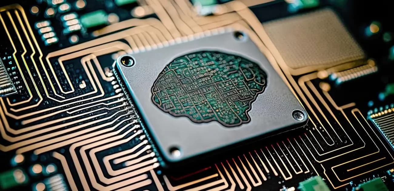 Illustration of a chip